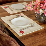 Set of 2 Christmas Place Mats | Unique Christmas Decor from Palestine