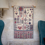 Master Piece Wall Decoration Featuring Tatreez Palestinian Stitches | Tatreez Sampler