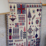 Master Piece Wall Decoration Featuring Tatreez Palestinian Stitches | Tatreez Sampler