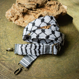 Interchangeable Bag Strap in Palestinian Keffiyeh Fabric