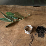 Sterling Silver Ring - Double Wrapped Olive Leaf