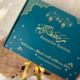 Palestinian Curated Ramadan Gift Box from Palestine with Chocolate Medjool Dates and Artisan Delights