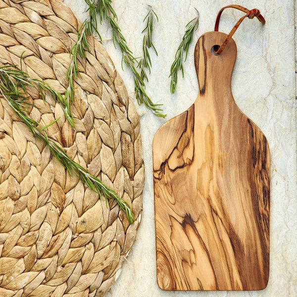 Olive Wood Cutting Board | Hand Crafted in Bethlehem Handmade Palestine EU