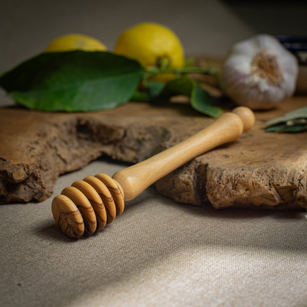 Olive Wood Honey Dipper | Hand Crafted from Bethlehem