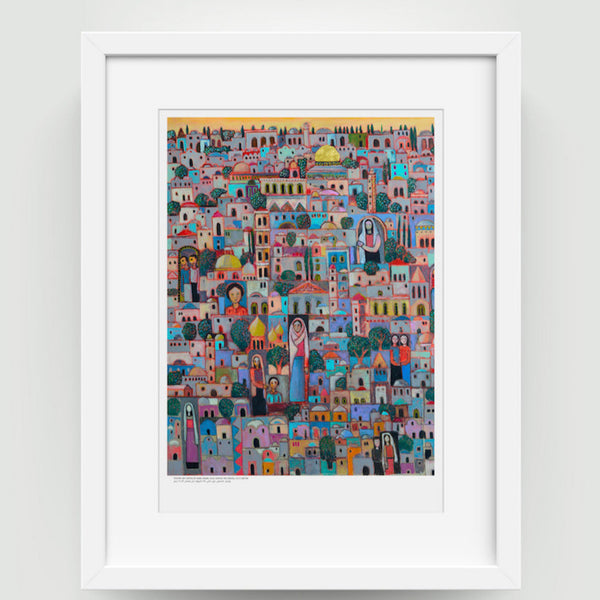 Jerusalem Art Poster - My Capital