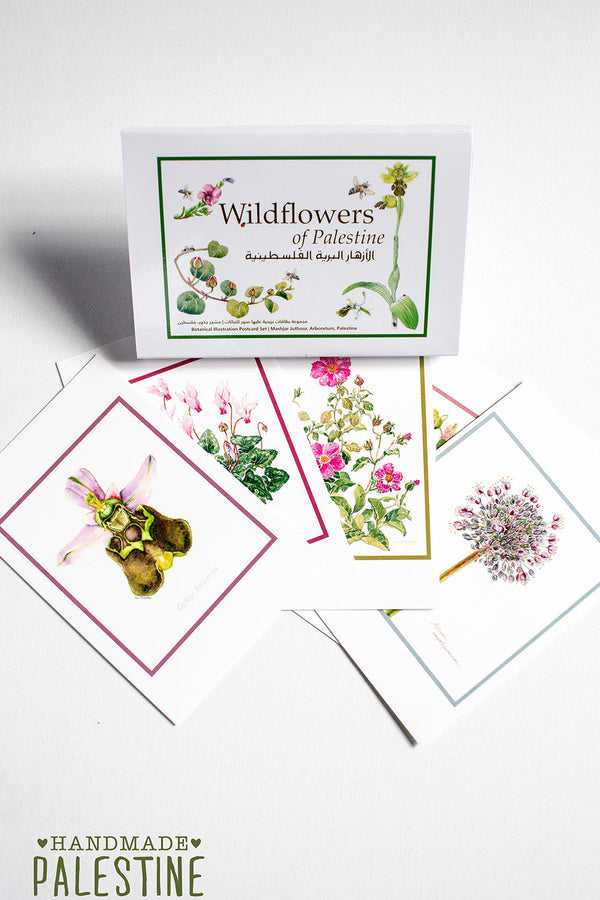 Paper, Cards & Books - [Free Download Available] Palestinian Wildflower Pocket Guide Handmade Palestine EU
